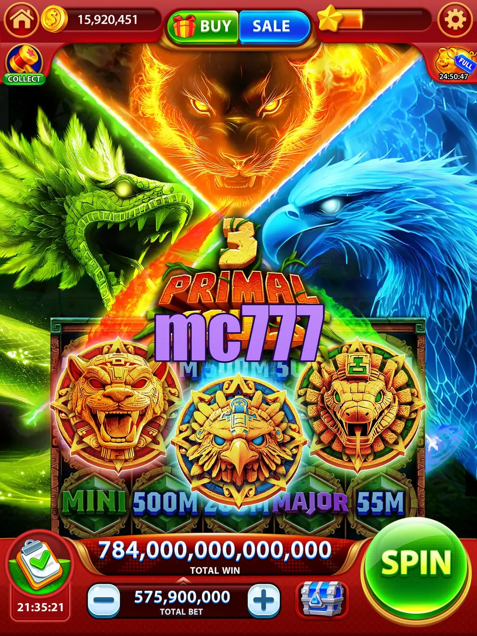 mc777 Tangkapan Layar - APK Resmi